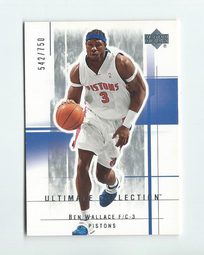 2003-04 Ultimate Collection #26 Ben Wallace