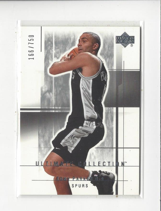 2003-04 Ultimate Collection #99 Tony Parker