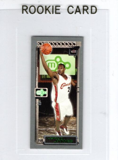 2003-04 Topps Rookie Matrix Minis Double Double #111 LeBron James 