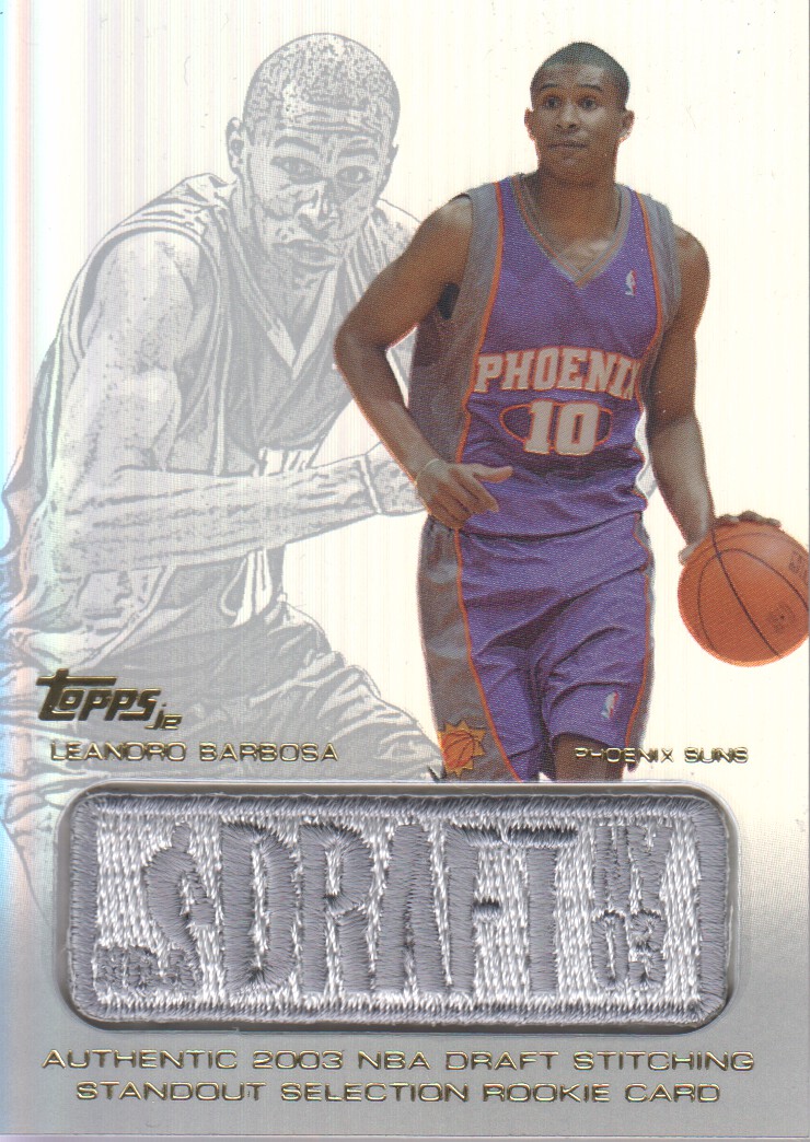 2003-04 Topps Jersey Edition #LB Leandro Barbosa SS RC