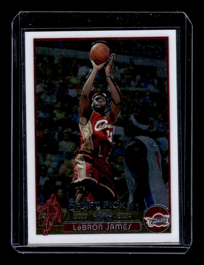 topps chrome lebron