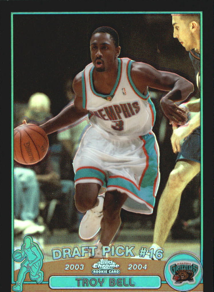 2003-04 Topps Chrome Refractors Black #126 Troy Bell