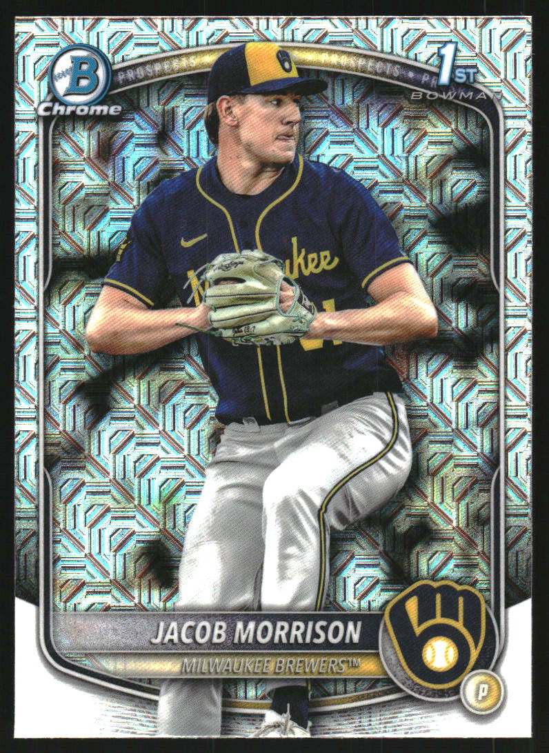 2025 Bowman Chrome Draft Mega Box #BDC42 Jacob Morrison