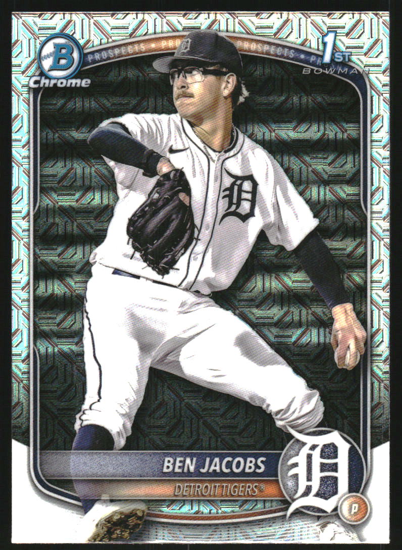 2025 Bowman Chrome Draft Mega Box #BDC141 Ben Jacobs