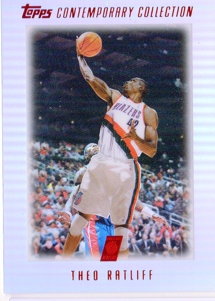 2003-04 Topps Contemporary Collection Red #32 Theo Ratliff