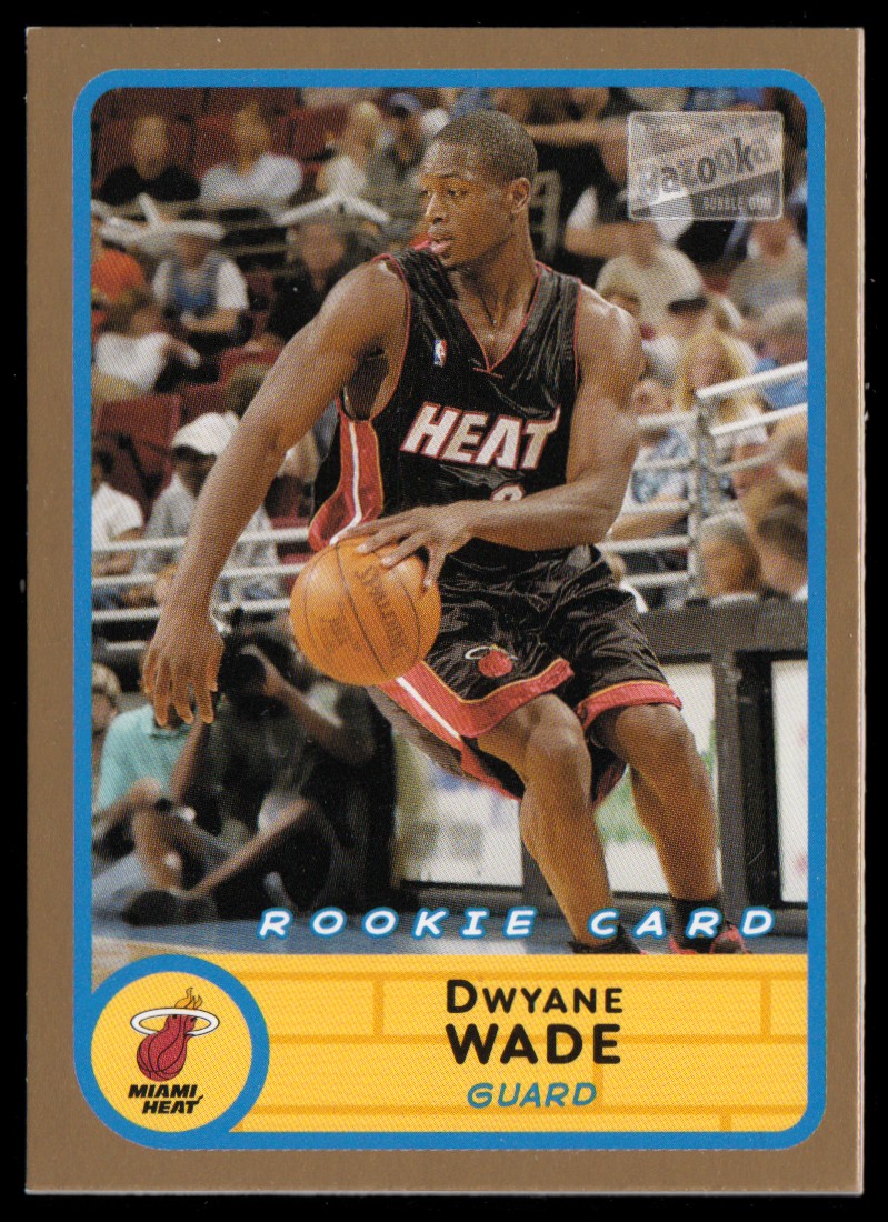 2003-04 Bazooka Parallel #252A Dwyane Wade