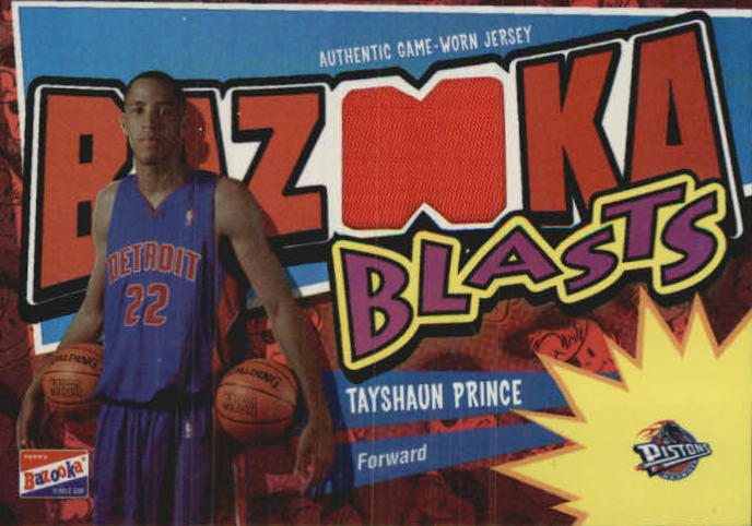 2003-04 Bazooka Blasts Parallel #TAP Tayshaun Prince/25
