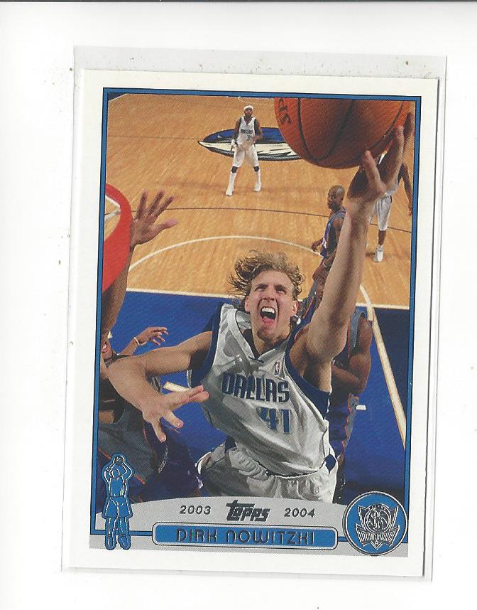 2003-04 Topps #41 Dirk Nowitzki