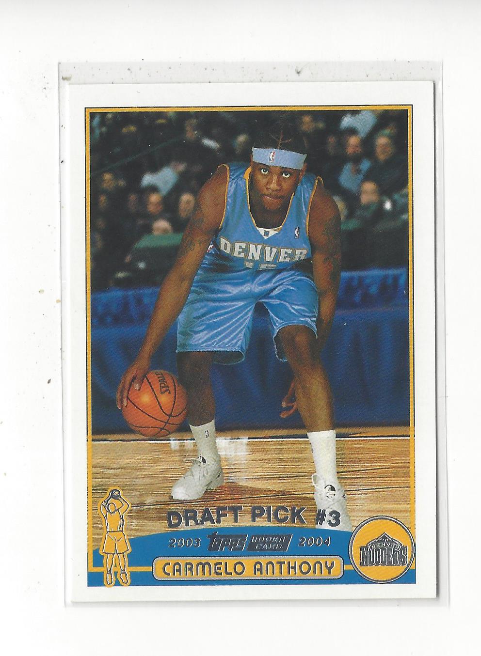 2003-04 Topps #223 Carmelo Anthony RC