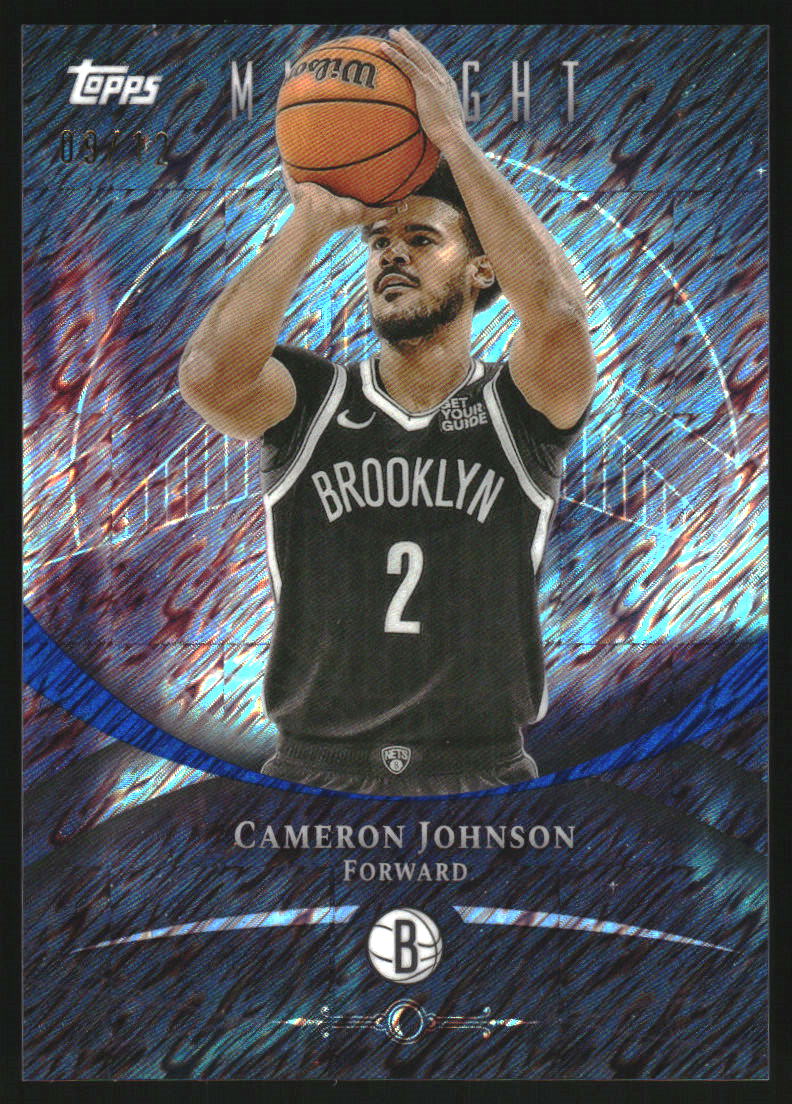 2025-26 Topps Midnight Midnight #4 Cameron Johnson /12