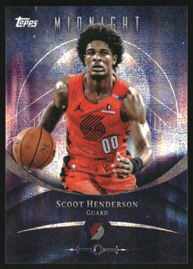 2025-26 Topps Midnight Moon Beam #53 Scoot Henderson