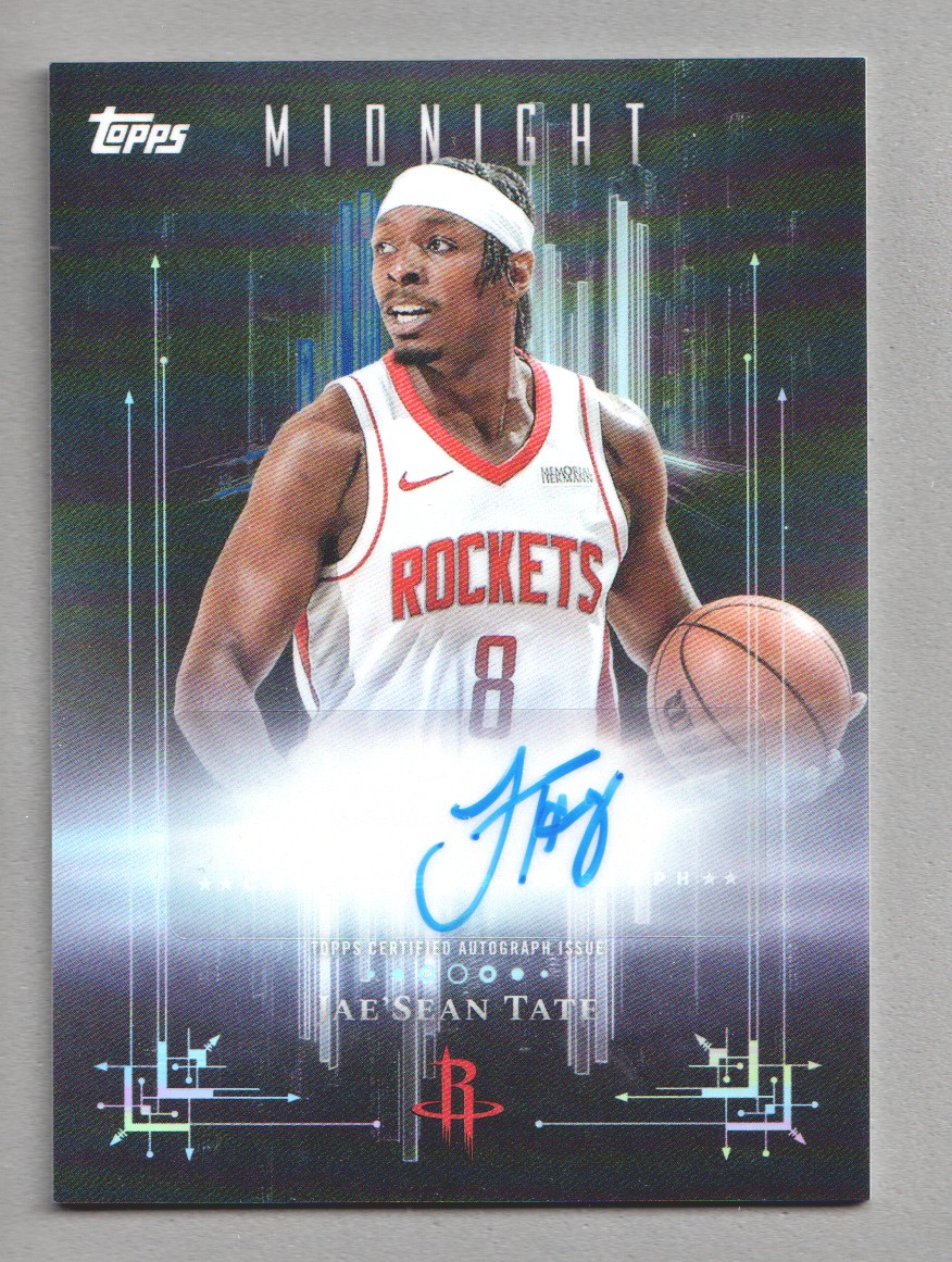 2025-26 Topps Midnight Basketball Dark Marks Autographs: Pick From