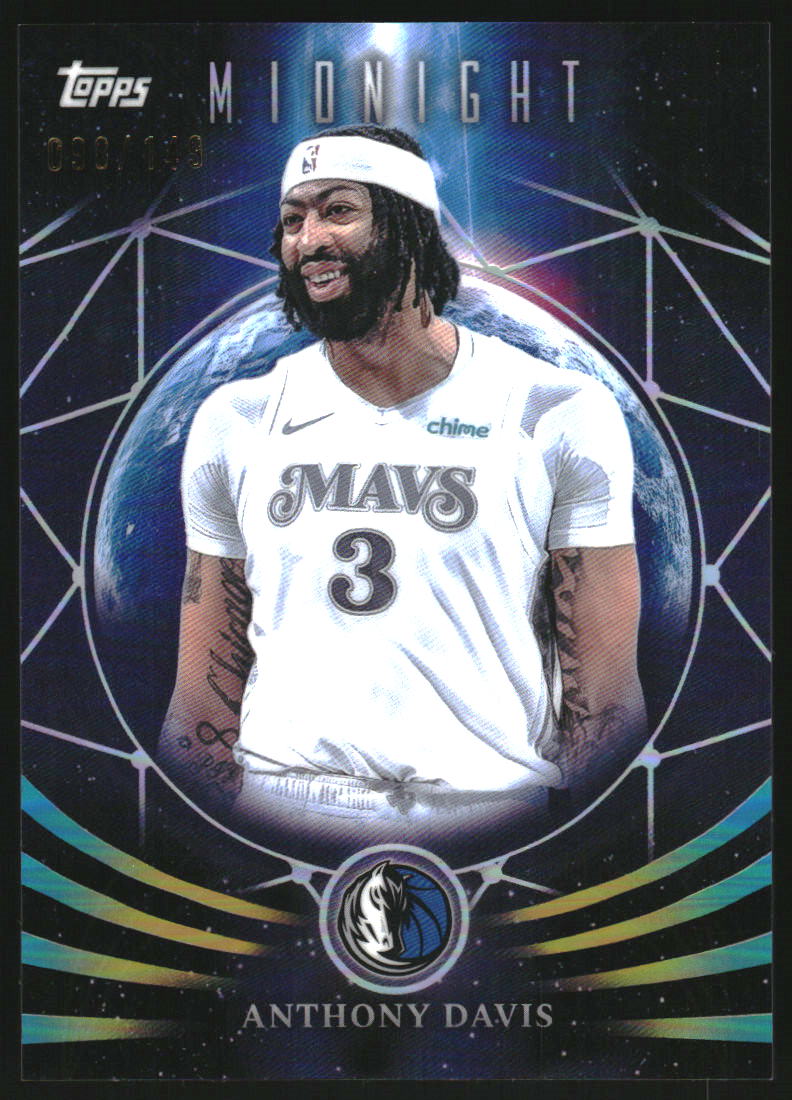 2025-26 Topps Midnight Moonfall Morning #MF11 Anthony Davis /149