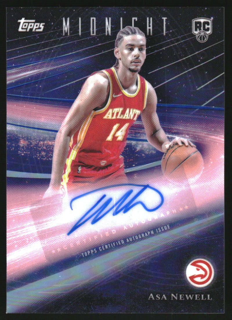 2025-26 Topps Midnight Rookie Horizon Signatures #RHSAN Asa Newell Auto