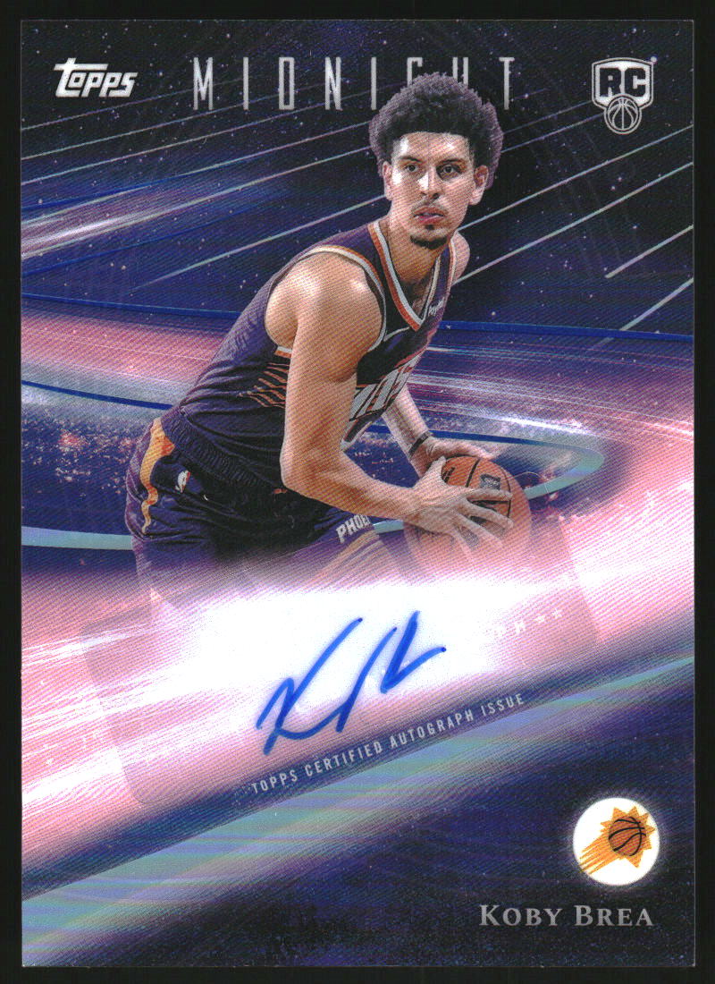 2025-26 Topps Midnight Rookie Horizon Signatures #RHSKB Koby Brea Auto