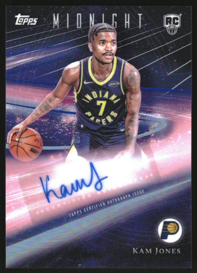 2025-26 Topps Midnight Rookie Horizon Signatures #RHSKJO Kam Jones Auto