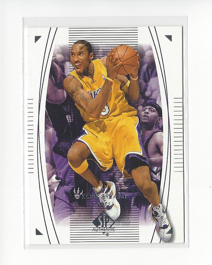 2003-04 SP Authentic #35 Kobe Bryant
