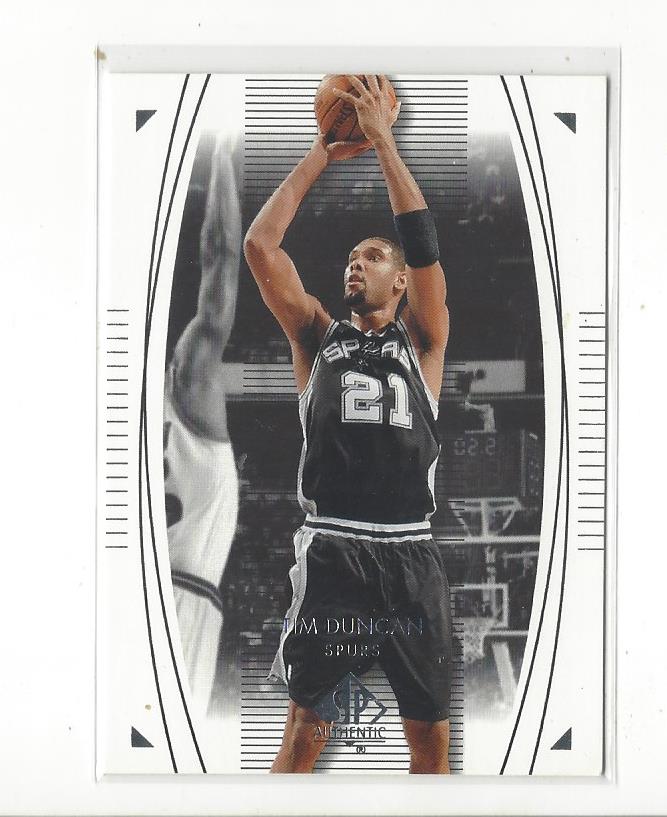 2003-04 SP Authentic #77 Tim Duncan