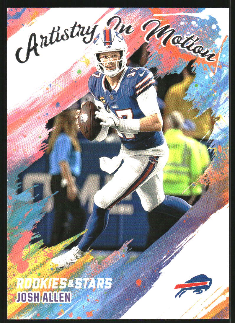 2025 Rookies and Stars Artistry in Motion #3 Josh Allen
