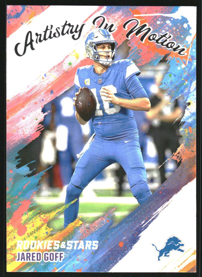 2025 Rookies and Stars Artistry in Motion #6 Jared Goff