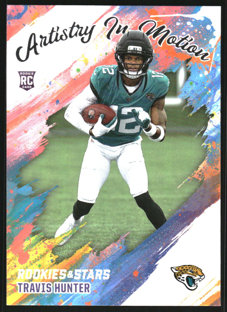 2025 Rookies and Stars Artistry in Motion #8 Travis Hunter
