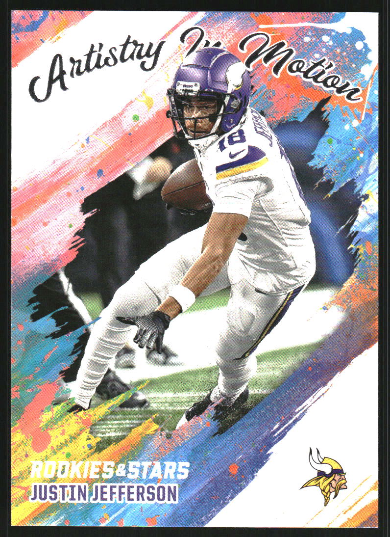 2025 Rookies and Stars Artistry in Motion #13 Justin Jefferson