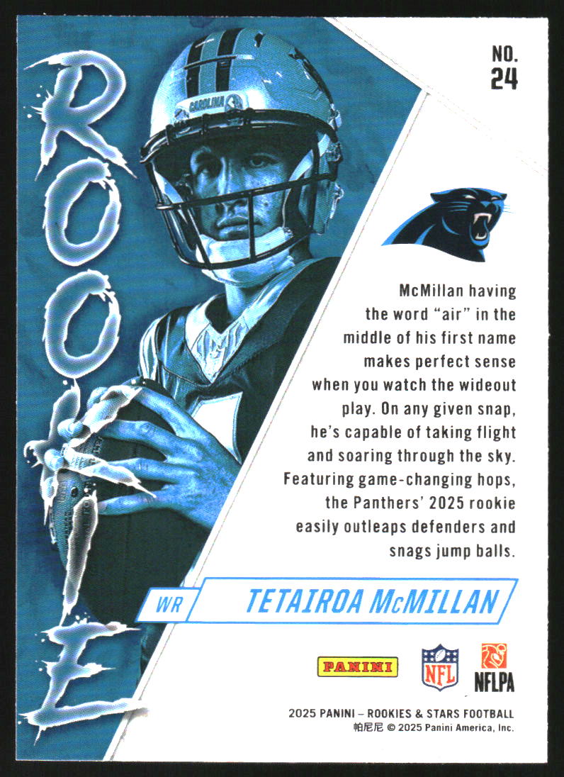 2025 Rookies and Stars Rookie Exclusive #24 Tetairoa McMillan