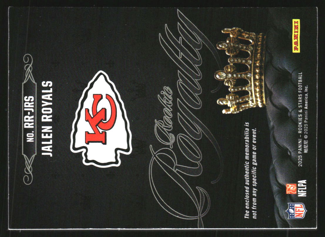 2025 Rookies and Stars Rookie Royalty Jerseys #13 Jalen Royals Jersey
