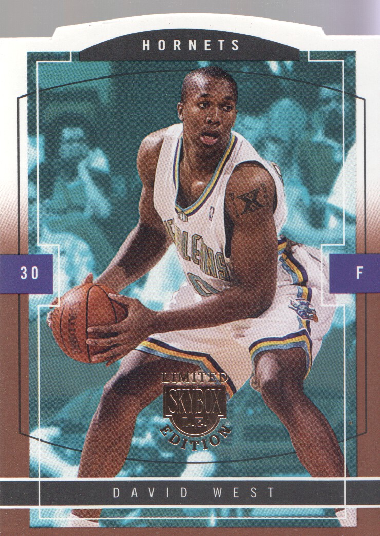 2003-04 SkyBox LE Photographer Proofs #111 David West