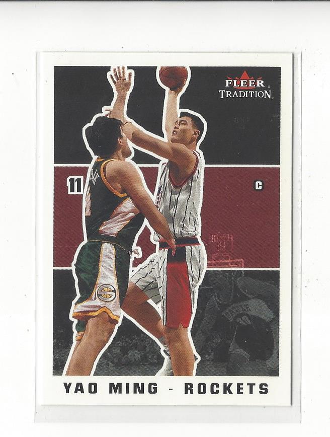 2003-04 Fleer Tradition #68 Yao Ming