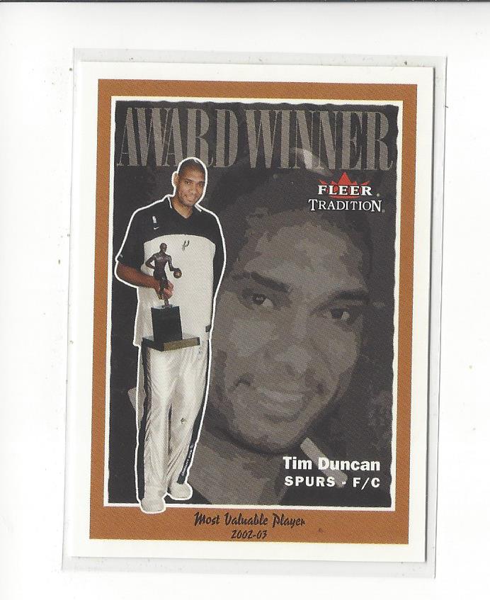 Tim Duncan cards (1998-2016) Spurs - You Choose - Bild 139 von 294