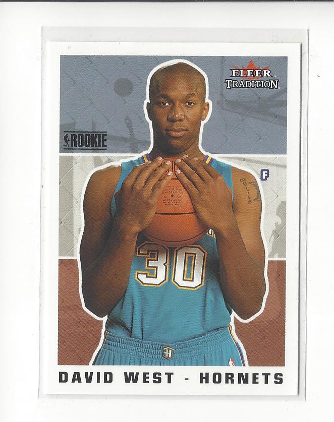 2003-04 Fleer Tradition #278 David West RC