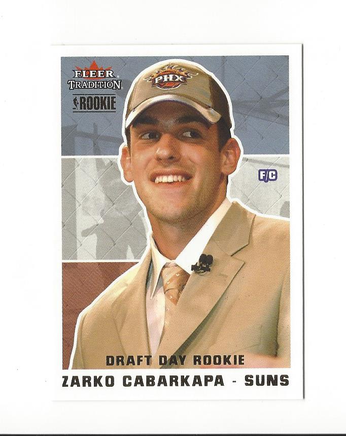 2003-04 Fleer Tradition Draft Day Rookie #277 Zarko Cabarkapa