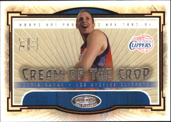 2003-04 Hoops Hot Prospects Cream of the Crop #9 Chris Kaman