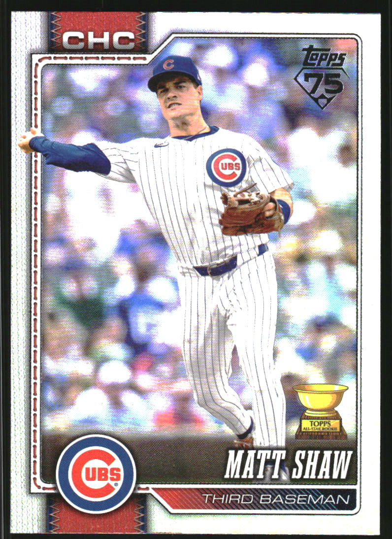 2026 Topps Rainbow Foil #27 Matt Shaw