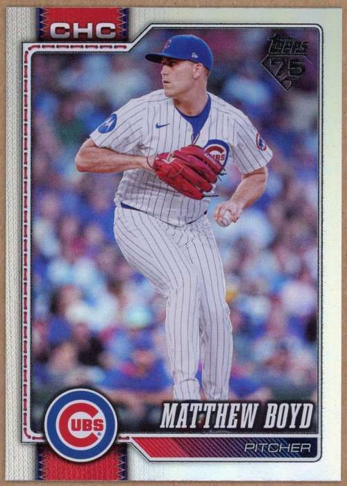2026 Topps Rainbow Foil #51 Matthew Boyd
