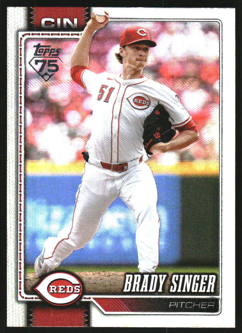 2026 Topps Rainbow Foil #282 Brady Singer