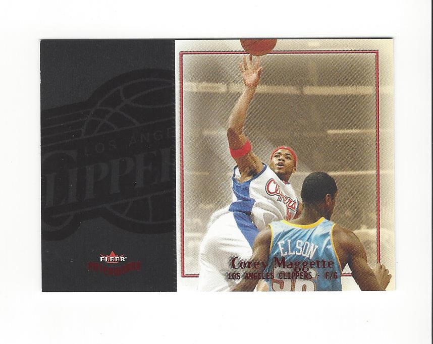2003-04 Fleer Patchworks Ruby #34 Corey Maggette