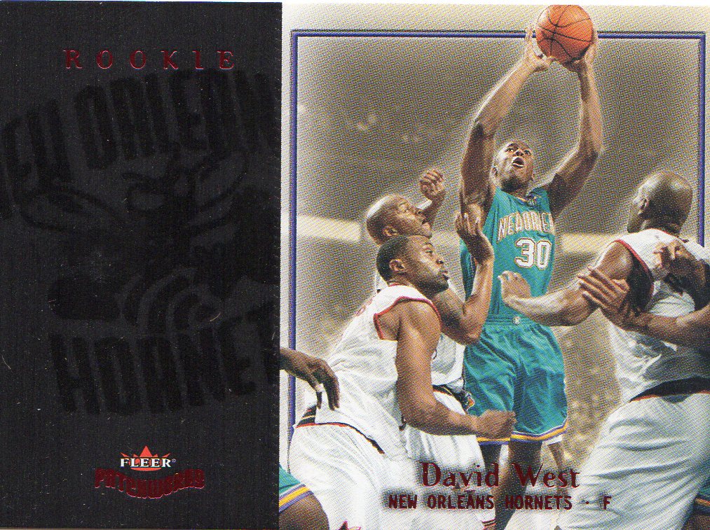 2003-04 Fleer Patchworks Ruby #119 David West