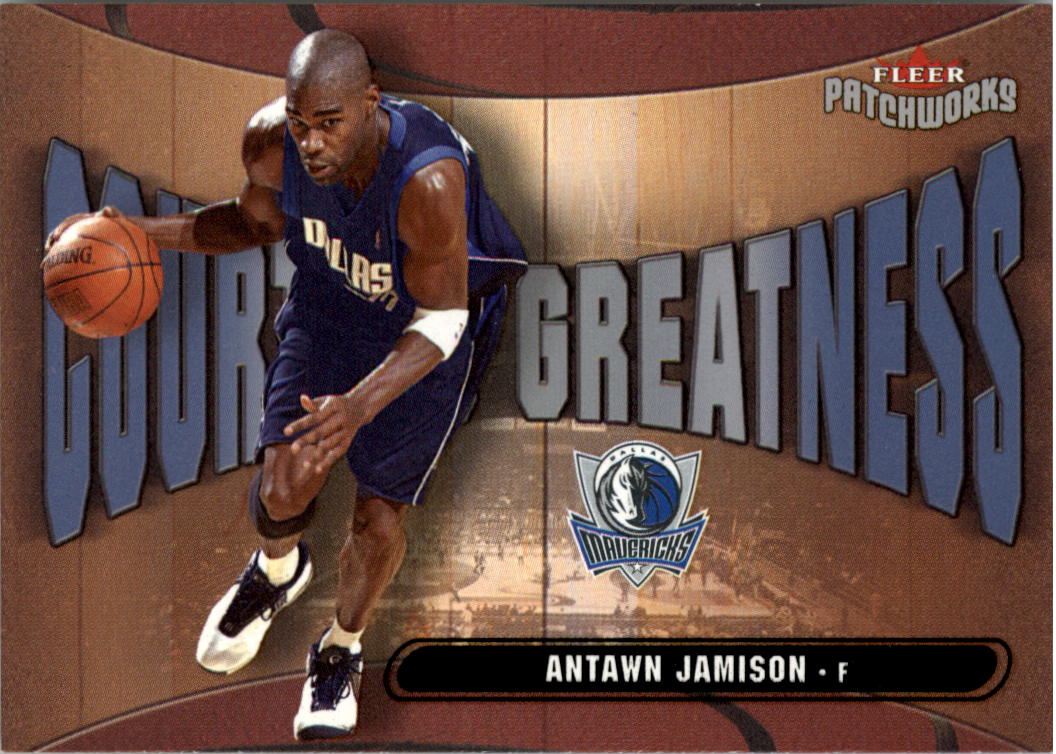2003-04 Fleer Patchworks Courting Greatness #11 Antawn Jamison