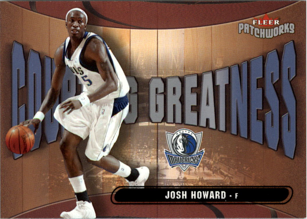 2003-04 Fleer Patchworks Courting Greatness #19 Josh Howard
