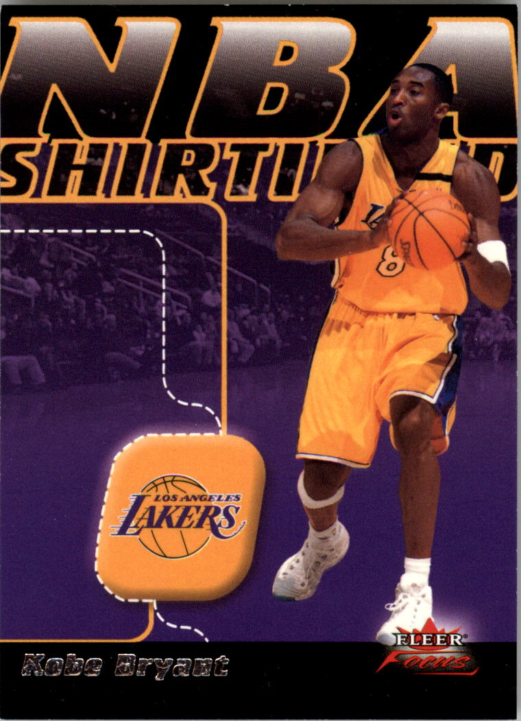 2003-04 Fleer Focus NBA Shirtified #23 Kobe Bryant - NM-MT
