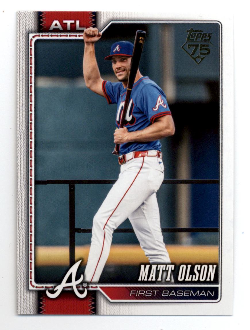 2026 Topps Golden Mirror Image Variations #39 Matt Olson SSP - NM