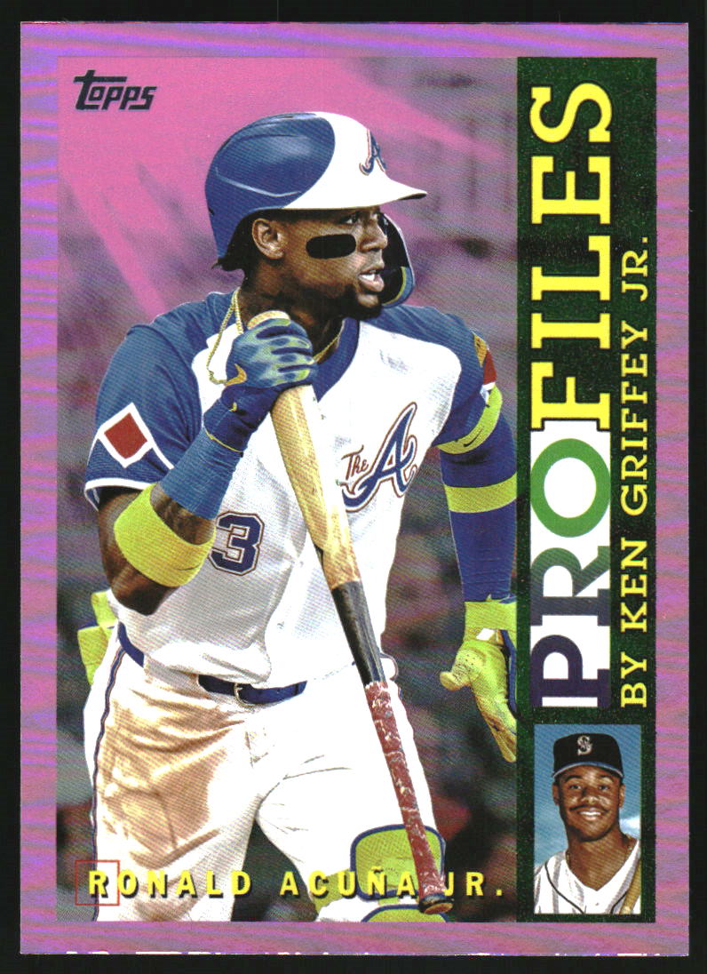 2026 Topps Profiles Pink Foil #TP7 Ronald Acuna Jr.
