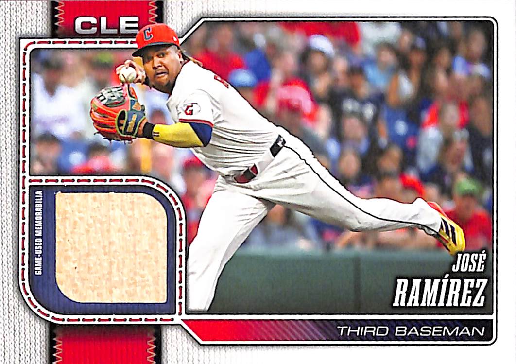 2026 Topps Real One Relics #284 Jose Ramirez