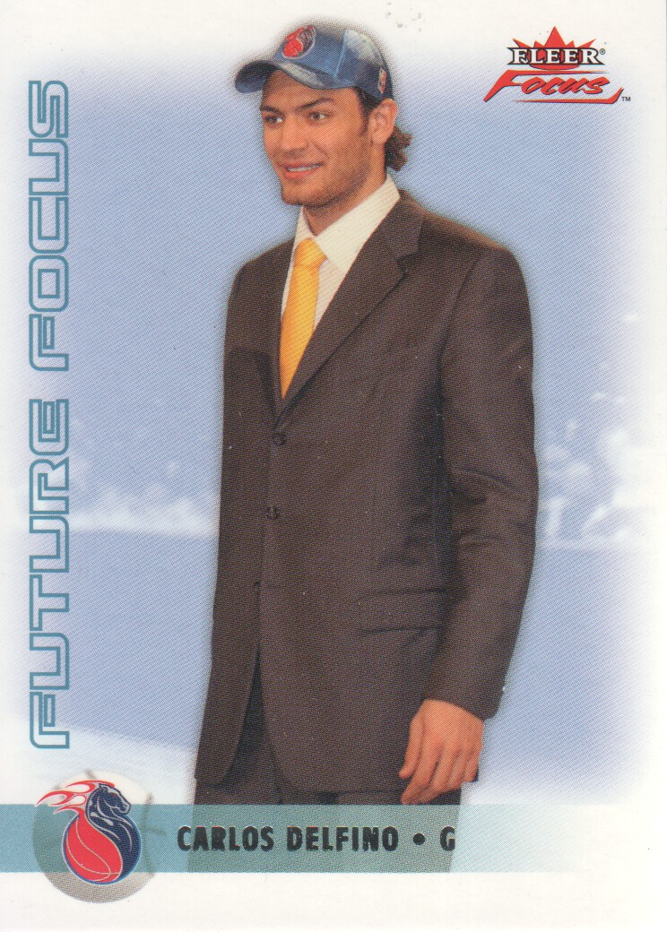 2003-04 Fleer Focus #159 Carlos Delfino RC