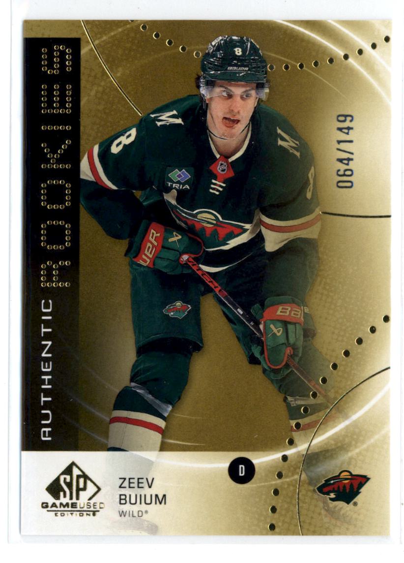 2025-26 SP Game Used Gold #ARZB Zeev Buium - NM-MT - Three Stars ...