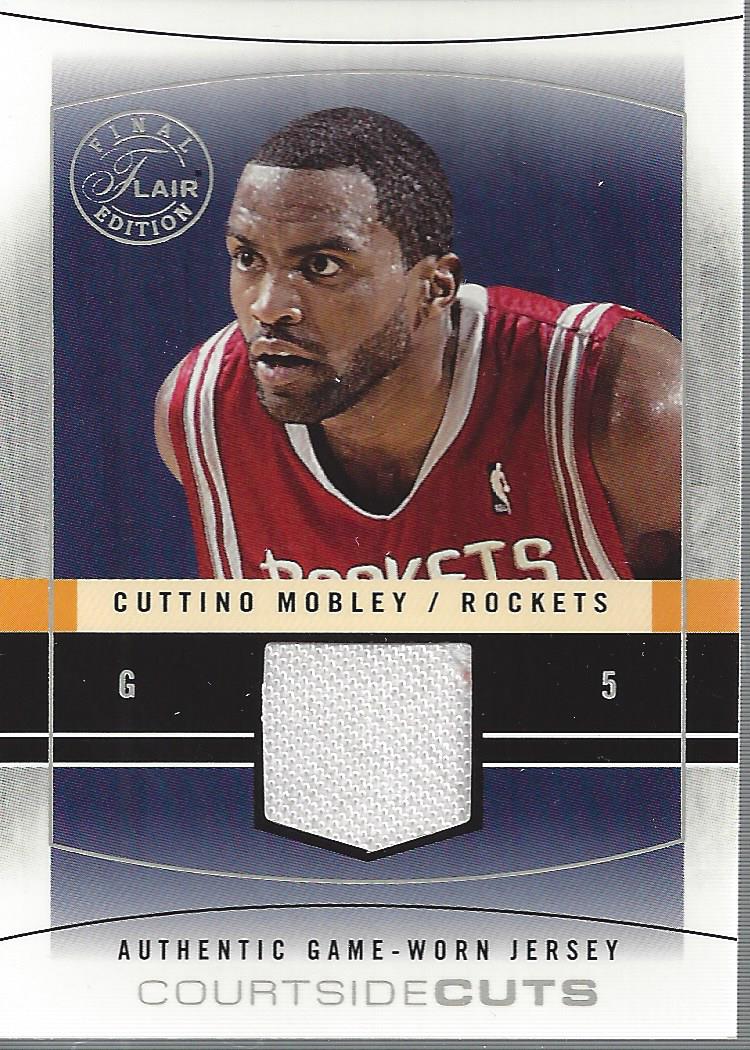 2003-04 Flair Final Edition Courtside Cuts Jerseys 125 #CM Cuttino Mobley