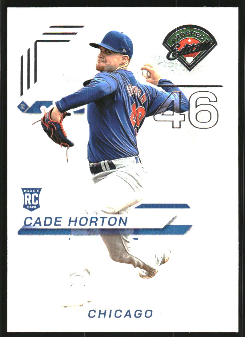 Cade Horton #43 2025 Panini Prospect Edition Baseball Prospect Ticket Stub