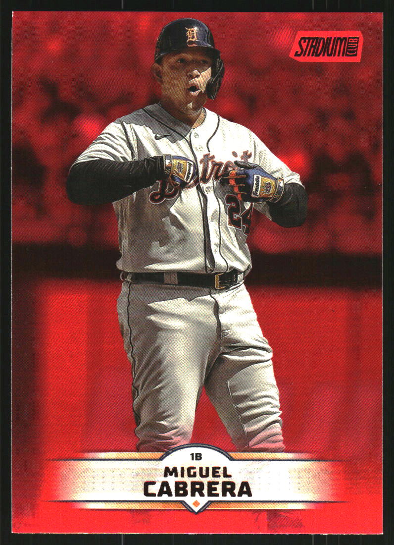 2025 Topps Chrome Cosmic Launched Into Orbit Miguel Cabrera AUTO